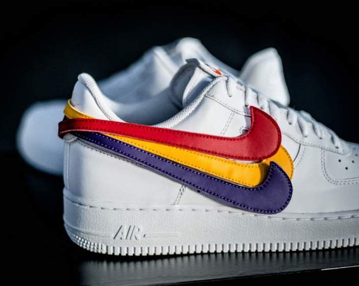nike air force cambian de color
